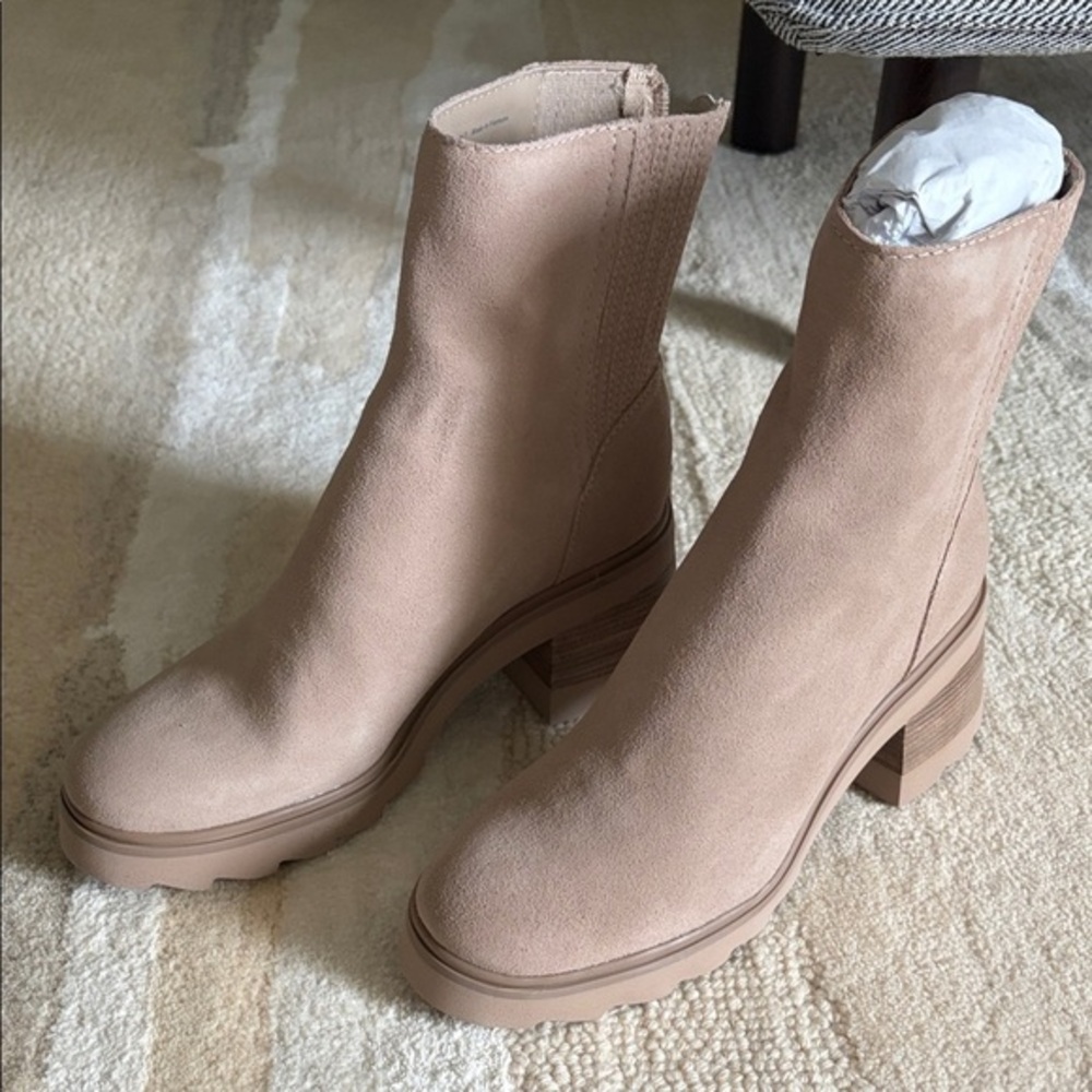 Dolce Vita | Martey H20 Waterproof Boots Tan Suede NWT 7